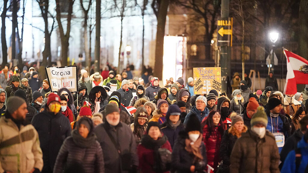 Corona-Demo Wien