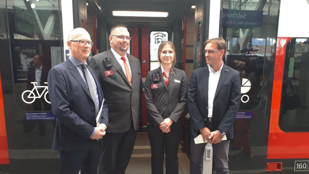 ÖBB: Bodycams in Salzburg im Einsatz