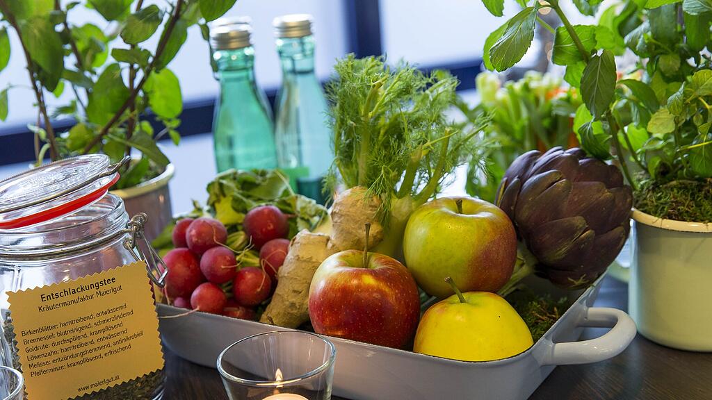 Detox-Kur im Haus der Schönheit.