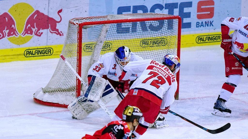 Eishockey: Salzburg gewinnt letztes Heimspiel