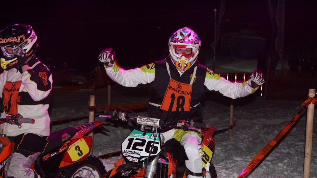 Snow Speedhill Race in Ried