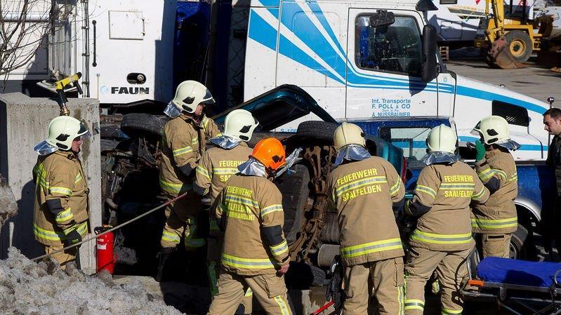 Schwerer Crash in Saalfelden