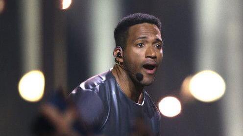 Cesar Sampson beim ESC