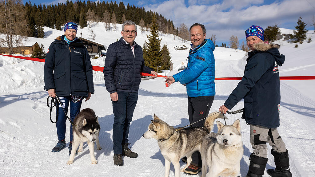Postalm Langlaufloipe Hunde