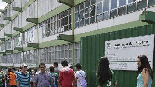Chapecoense-Fans trauern