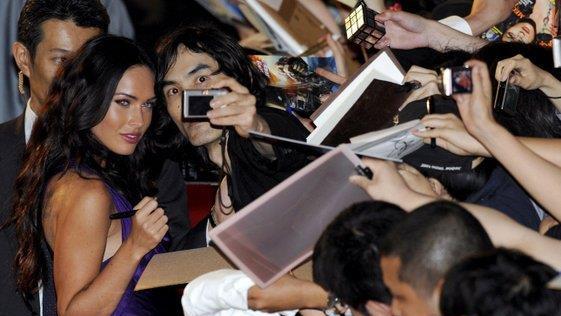 Megan Fox bei der Premiere von "Transformers"