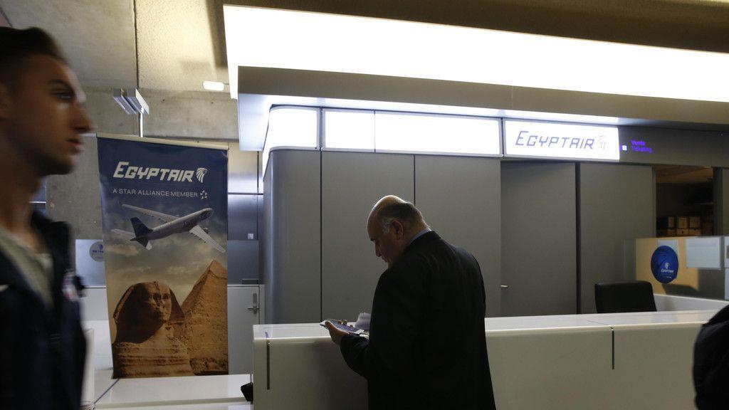 Egypt-Air-Maschine abgestüzt