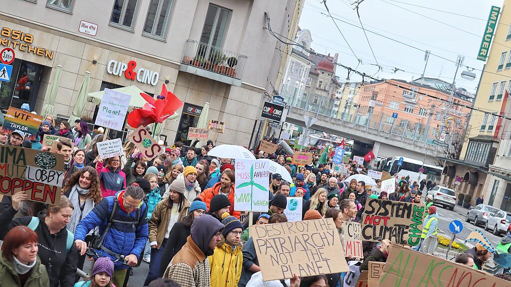 Klimastreik in Salzburg
