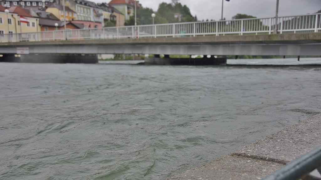 Hochwasser in Gmunden