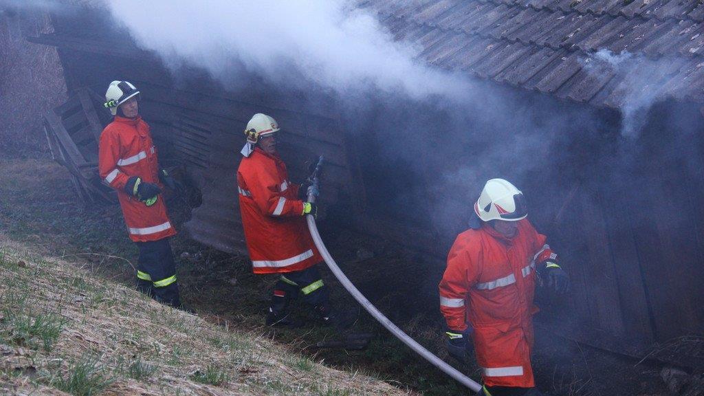 Feuerwehr verhindert Vollbrand