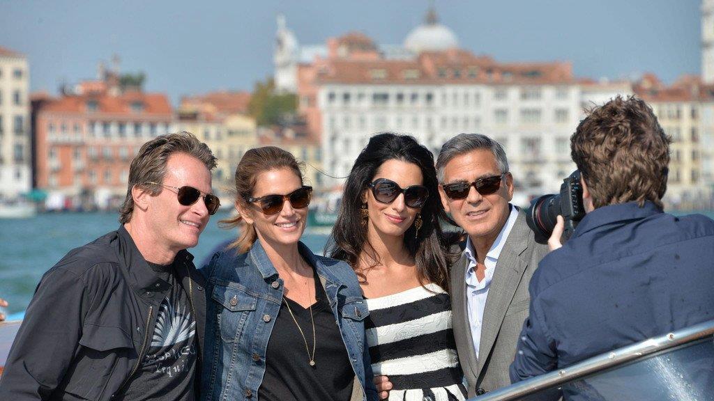George Clooney und Amal Alamuddin