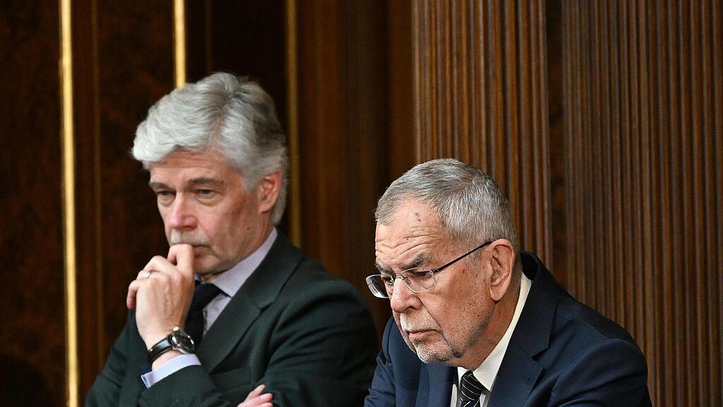 70. JAHRESTAG: UNTERZEICHNUNG DES STAATSVERTRAGS / FESTAKT PARLAMENT: VAN DER BELLEN