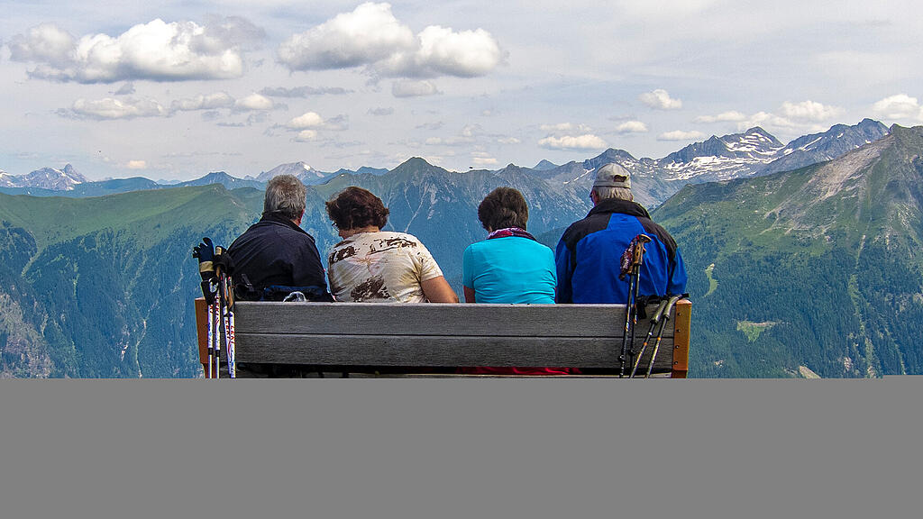 Wanderer, Wandern, Gasteinertal, Bad Gastein