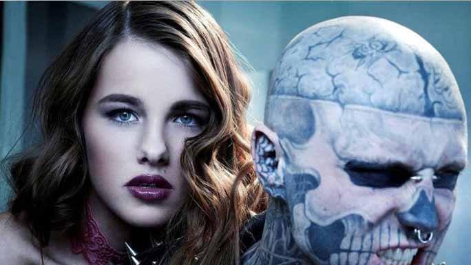 Germanys Next Topmodel: Folge 3 mit Umstyling   Zombie Boy