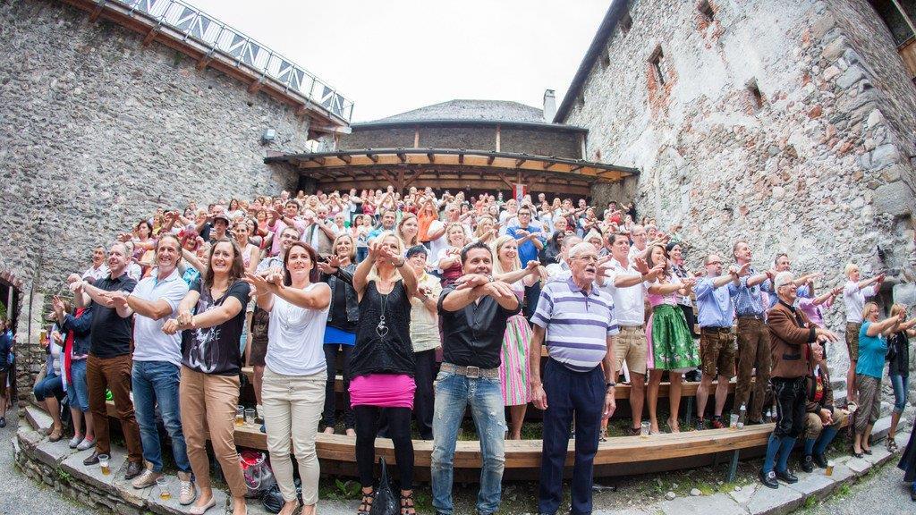 Benefizkonzert auf Burg Kaprun