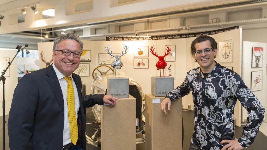 Vernissage im Fahrtraum Mattsee