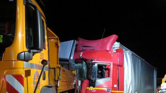 Schwerer Lkw-Unfall auf der A1 bei St. Georgen