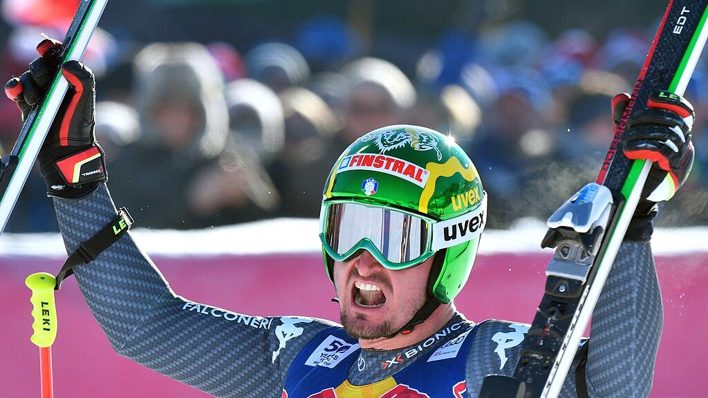 Der Italiener Paris gewinnt die Streif.