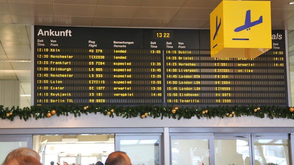 Hochbetrieb am Flughafen