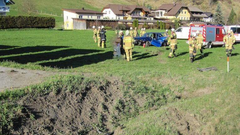 Pkw-Unfall in St. Michael