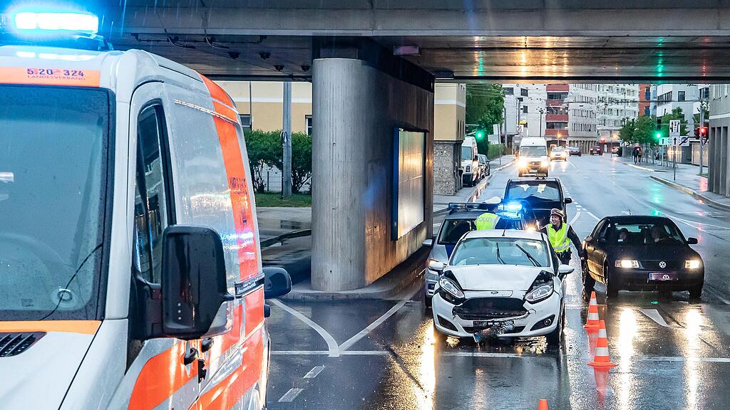 Unfall Rudolf-Biebl-Straße