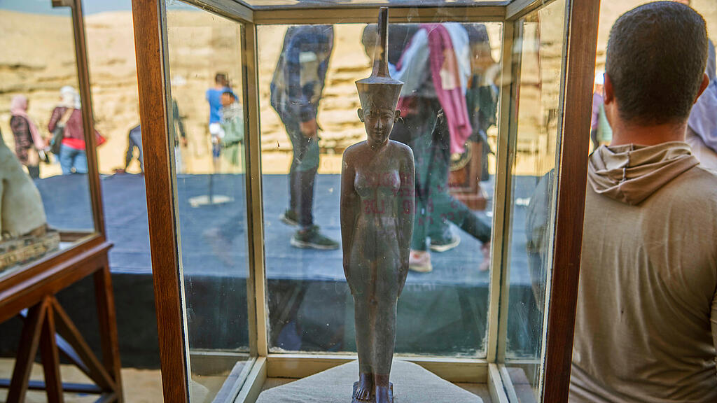 Mumifizierte Löwenbabys in Ägypten