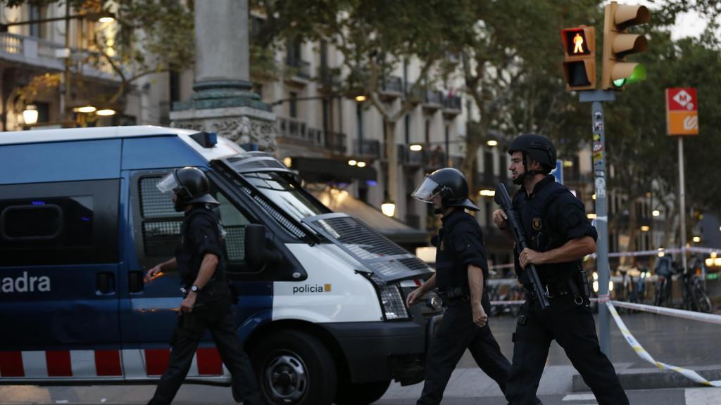 Terror in Barcelona: Bilder vom Abend