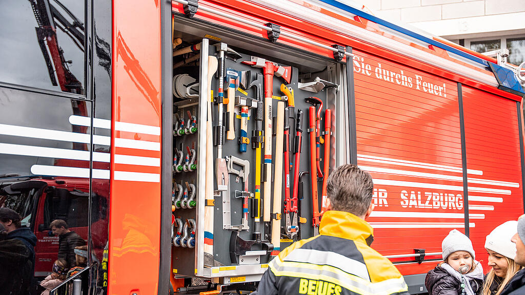 Tag der Offenen Tür bei der Berufsfeuerwehr Salzburg