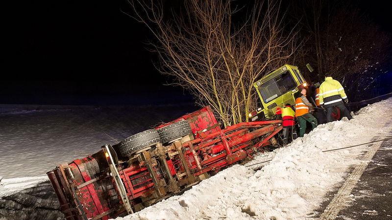 Traktor abgestürzt