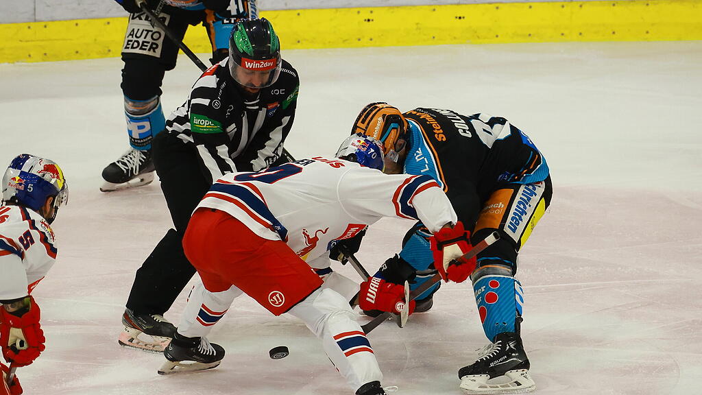 Eishockey: Red Bull Salzburg vs. Black Wings Linz