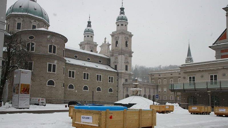 Mozarteis abgebaut