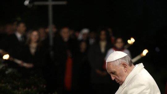 Papst Franziskus: Kreuzweg am Karfreitag