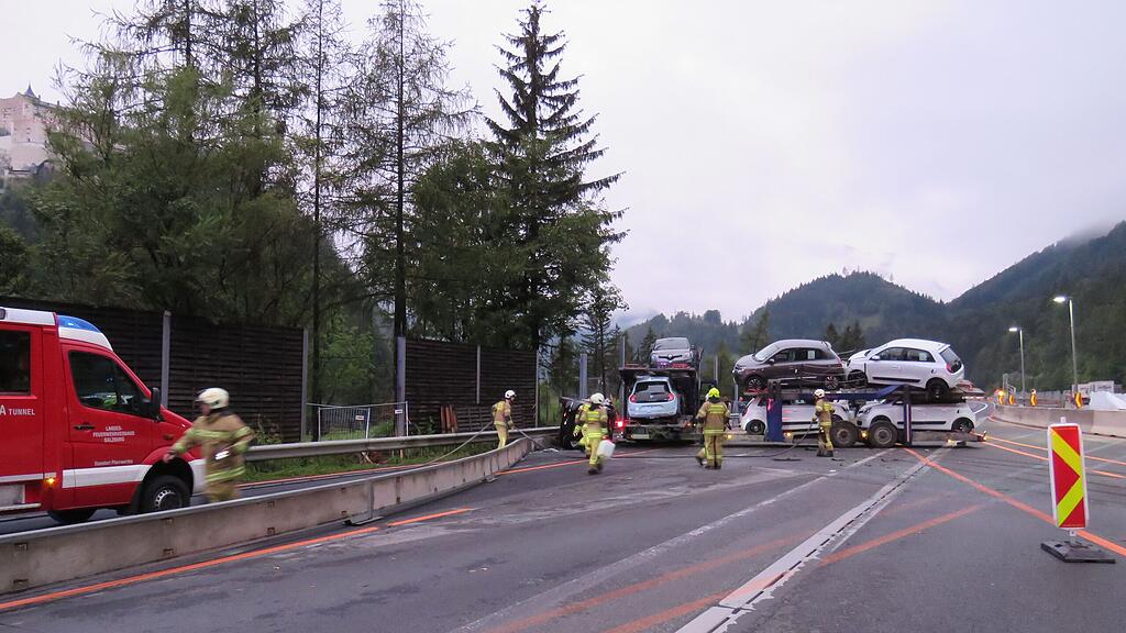 Unfall Lkw A10 Pfarrwerfen