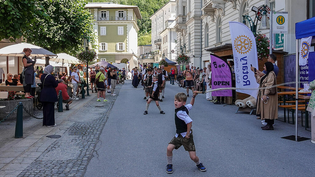 Straßenfest in Bad Gastein