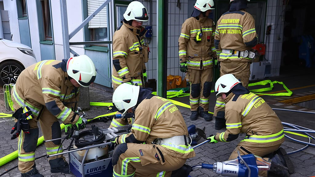 Herbstübung Freiwillige Feuerwehr Stadt Salzburg