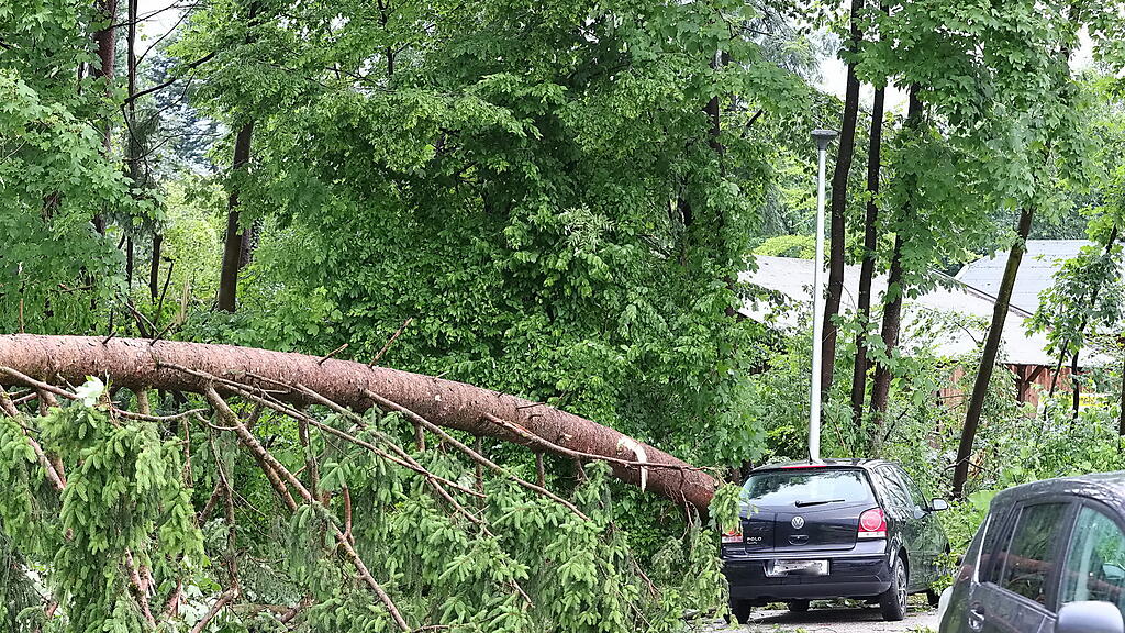 Unwetter Hallwang
