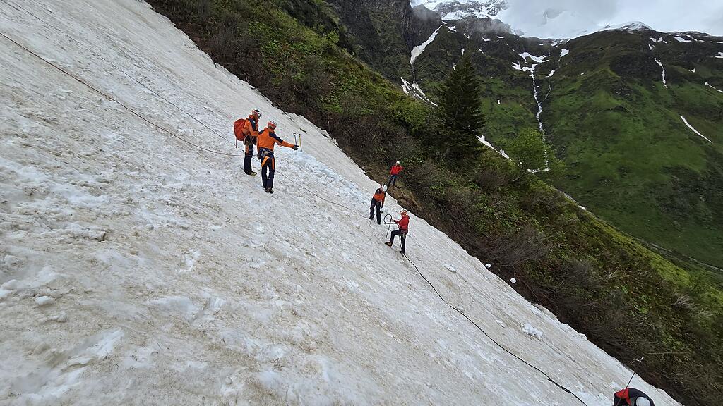 Suchaktion nach Bergsteiger in Sportgastein