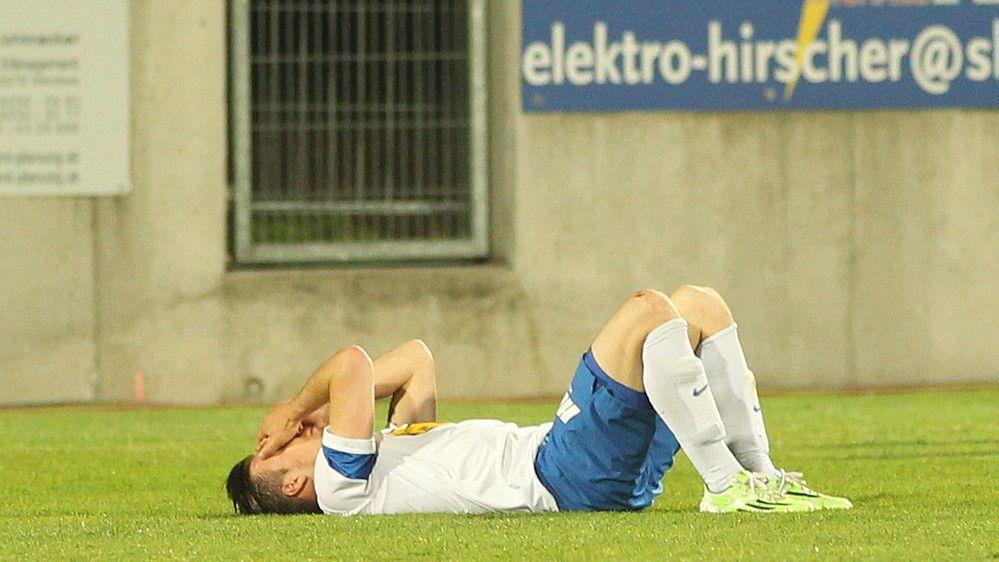 SV Grödig nach Abstieg am Boden zerstört