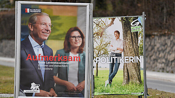 Landeshauptmann Haslauer Favorit - Spannung bei den Grünen
