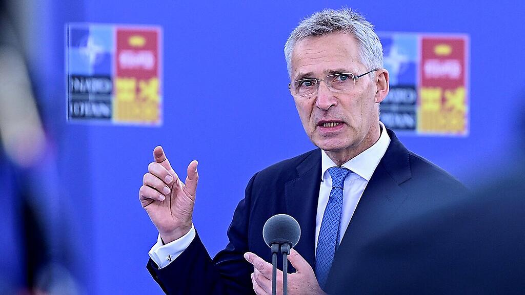NATO-Generalsekretär Jens Stoltenberg beim Gipfeltreffen in Madrid