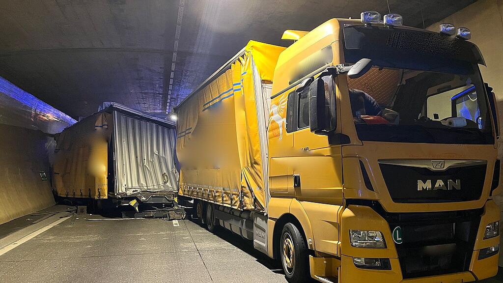 Lkw-Unfall Tauerntunnel
