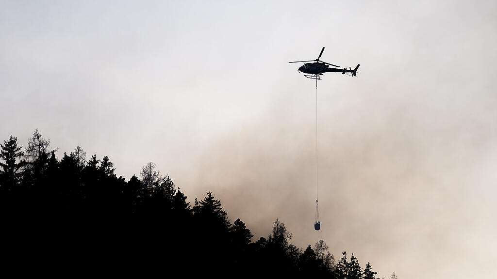 Waldbrand Rax-Gebiet