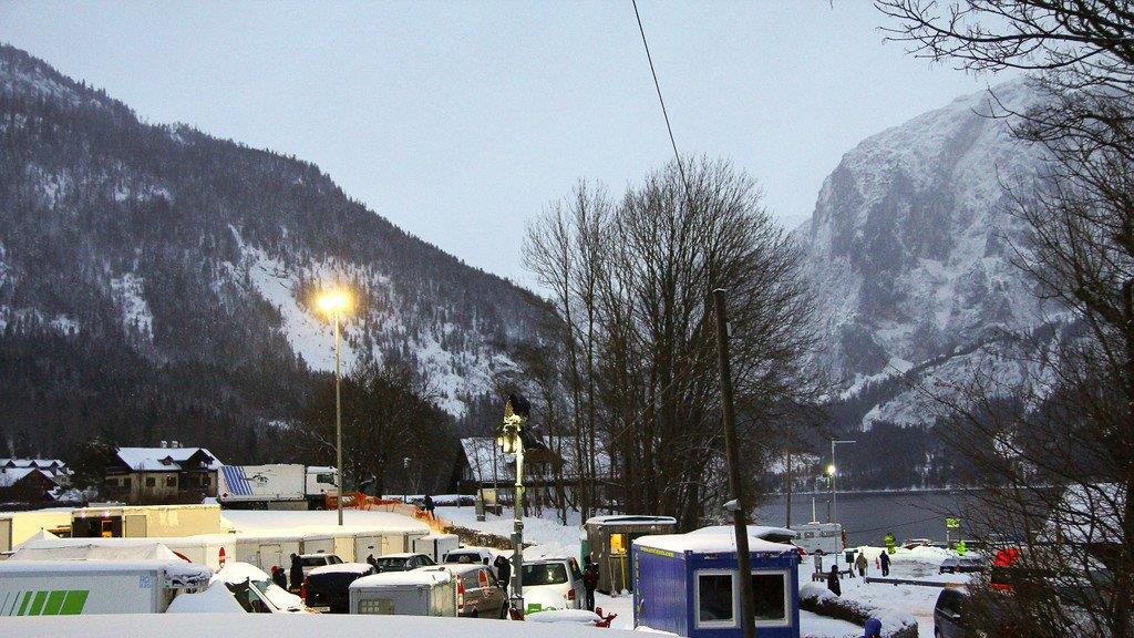 James-Bond-Dreharbeiten in Altaussee