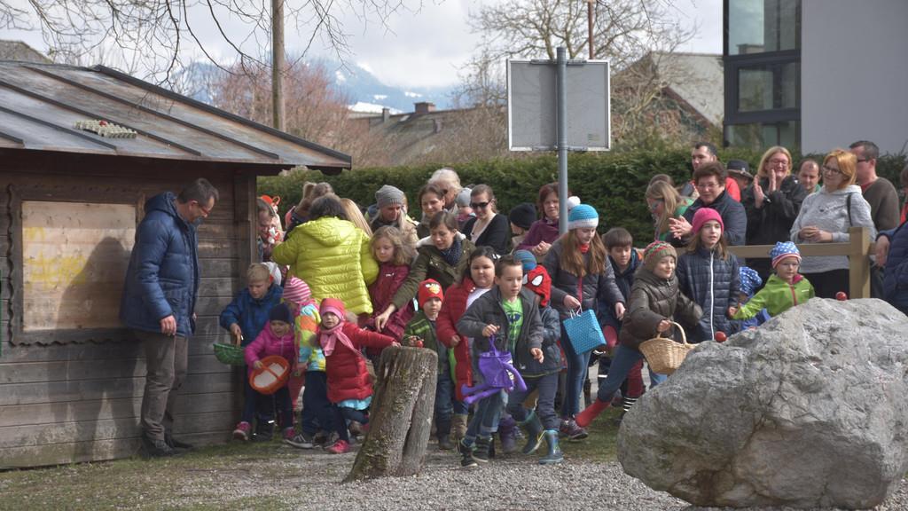 Ostereiersuchen in Niederalm veranstaltet von der SPÖ Anif