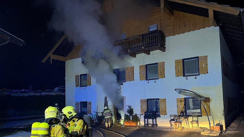 Wohnungsbrand in Golling