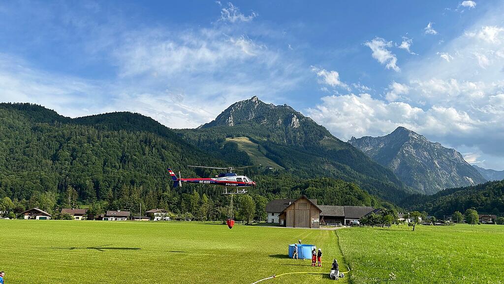 Waldbrand Strobl