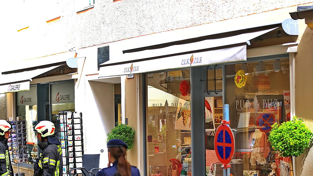 Brand in Salzburger Kaigasse