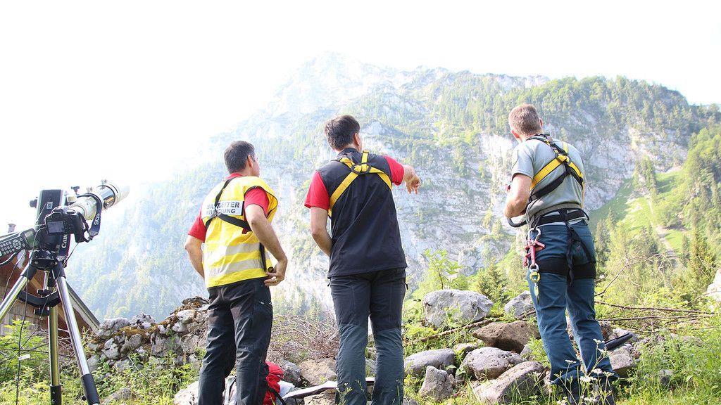 Suche nach vermisstem Bergsteiger
