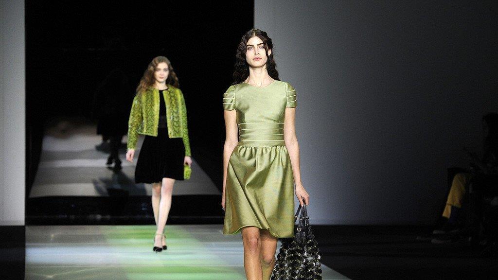 Mailänder Modewoche: Giorgio Armani