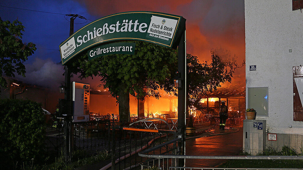 Gaststätte, Brand, Bad Reichenhall